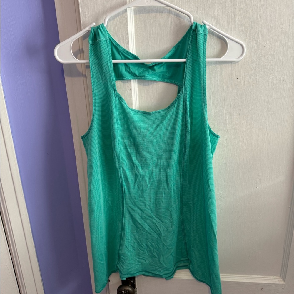 Lululemon athletic tank seafoam green tank M/L